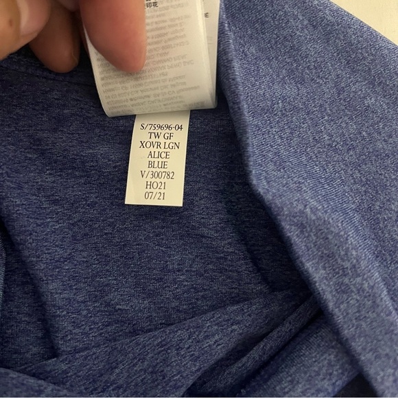 Gap Teens Go Dry Moisture Wicking Leggings Blue XXXL (18-20) NWT Running Yoga - Picture 11 of 12